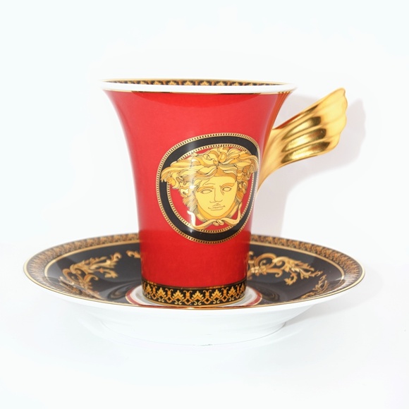 Versace Medusa Coffee Cup & Saucer - Picture 4 of 8